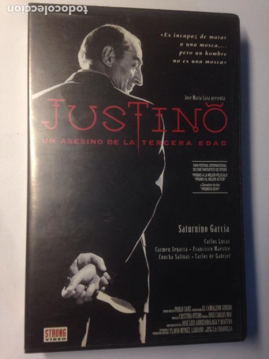 Cine: JUSTINO , UN ASESINO DE LA TERCERA EDAD - SATURNINO GARCIA