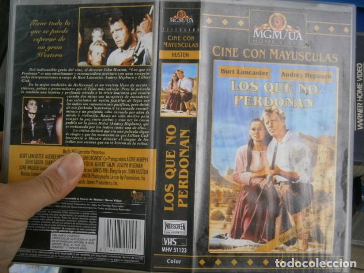 Cine: PELICULA VHS, LOS QUE NO PERDONAN - Foto 1