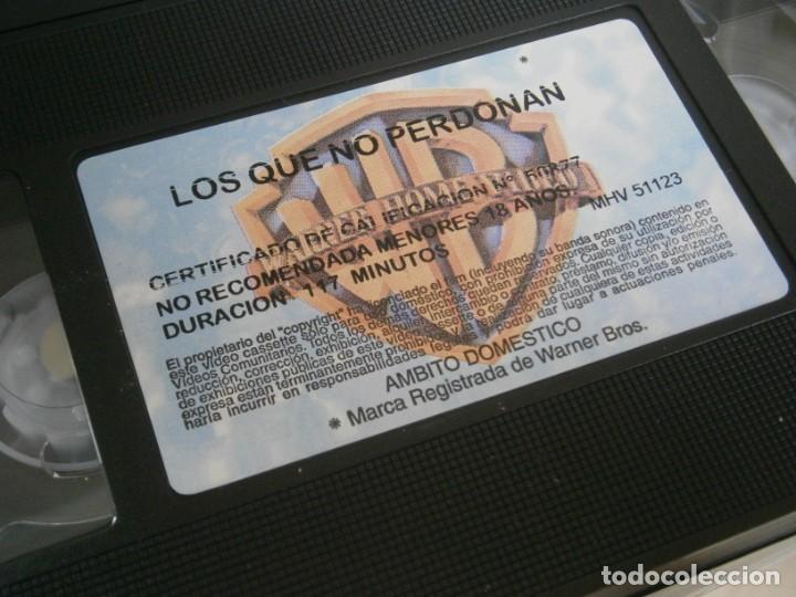 Cine: PELICULA VHS, LOS QUE NO PERDONAN - Foto 2