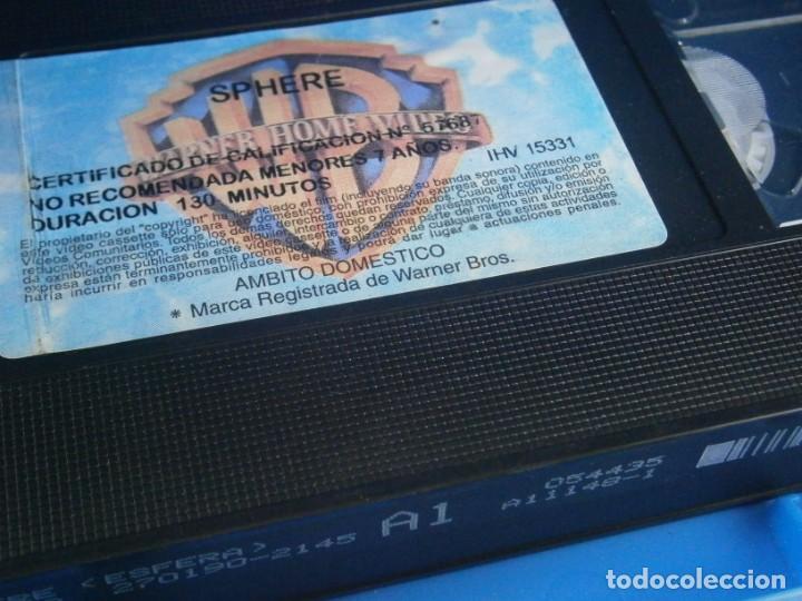 Cine: PELICULA VHS, SPHERE - Foto 2