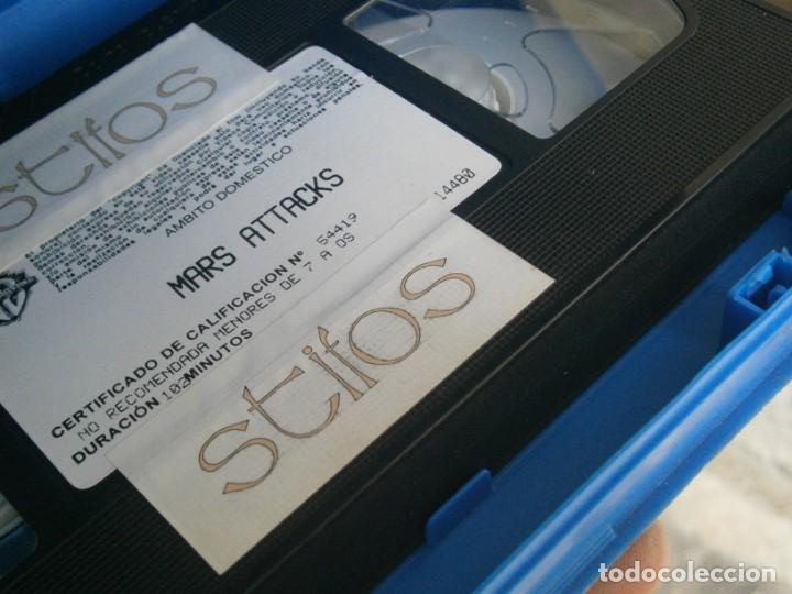 Cine: PELICULA VHS, MARS ATTACKS - Foto 2