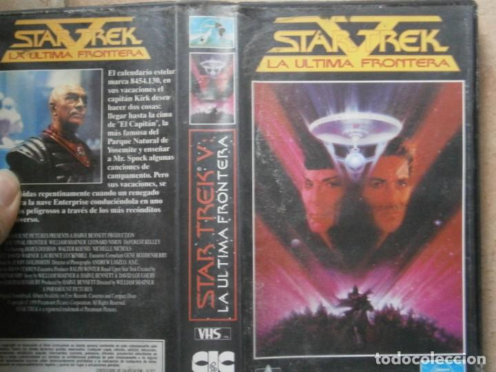 Cine: PELICULA VHS, STAR TREK, LA ULTIMA FRONTERA