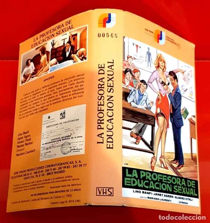 Cine: LA PROFESORA DE EDUCACION SEXUAL - SOLO CARATULA