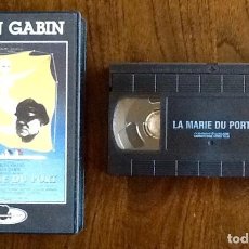 Cine: JEAN GABIN. LA MARIE DU PORT. VHS 1970. EL ENVIO CERTIFICADO ESTA INCLUIDO.