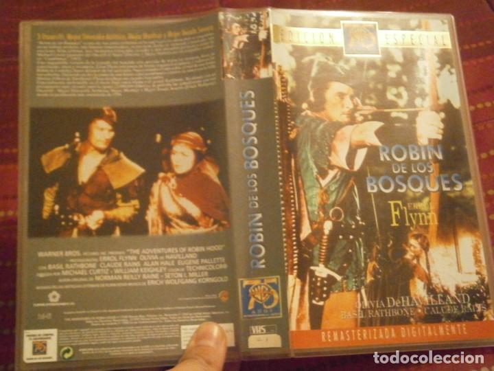 Cine: PELICULA VHS, ROBIN DE LOS BOSQUES - Foto 1