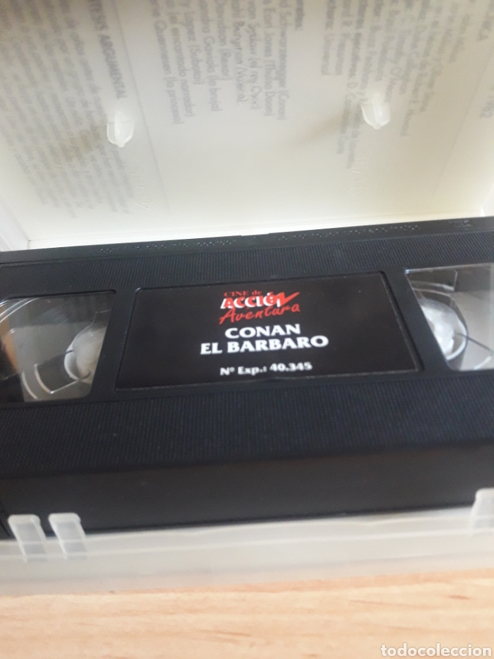 Cine: Conan el b&aacute;rbaro vhs - Foto 2