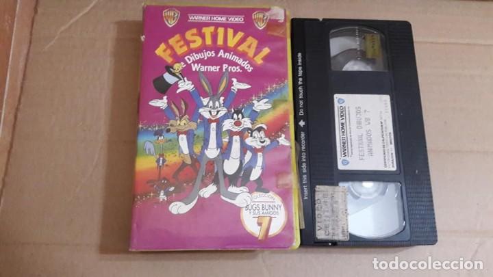 Cine: Festival Dibujos Animado Warner Bros Vol. 7 VHS 1a Edici&oacute;n