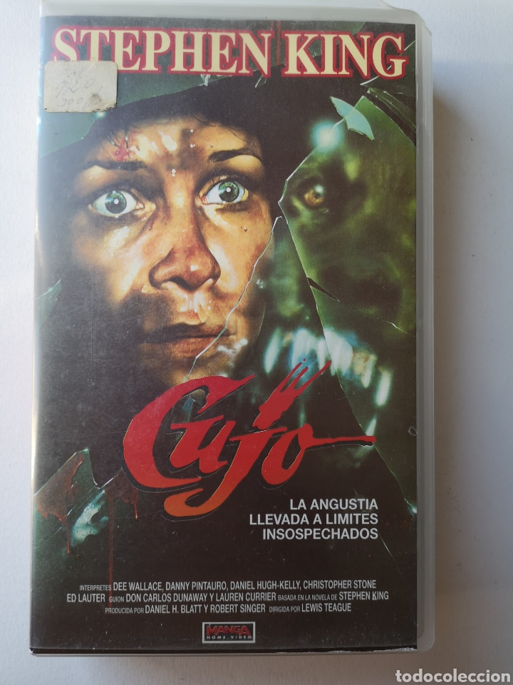 Cine: CUJO STEPHEN KING CINE DE TERROR VHS