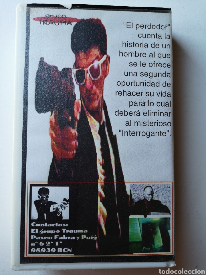 Cine: EL PERDEDOR PEL&Iacute;CULA EN CINTA VHS - Foto 2