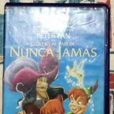 Cine: VHS PETER PAN EN EL REGRESO AL PAÍS DE NUNCA JAMÁS. Lote 231565955