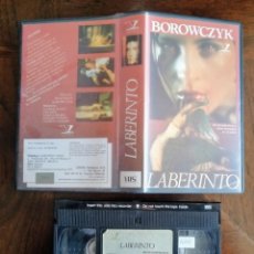 Cine: PELICULA VHS. - LABERINTO-BOROWCZYK - ENVIO CERTIFICADO INCLUIDO.