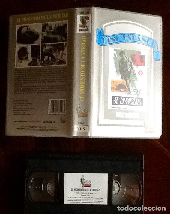 pelicula vhs. - el momento de la verdad - envio - Buy VHS Movies at ...