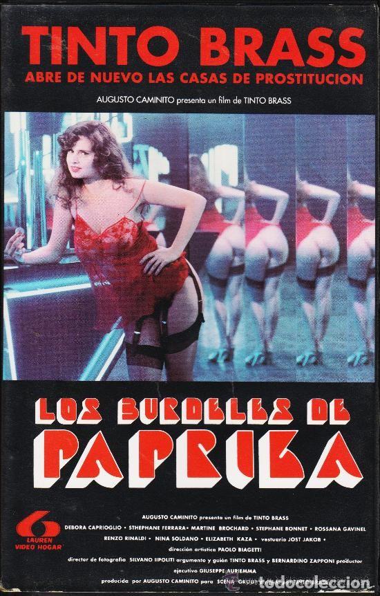 Cine: LOS BURDELES DE PAPRIKA (1991) VHS.