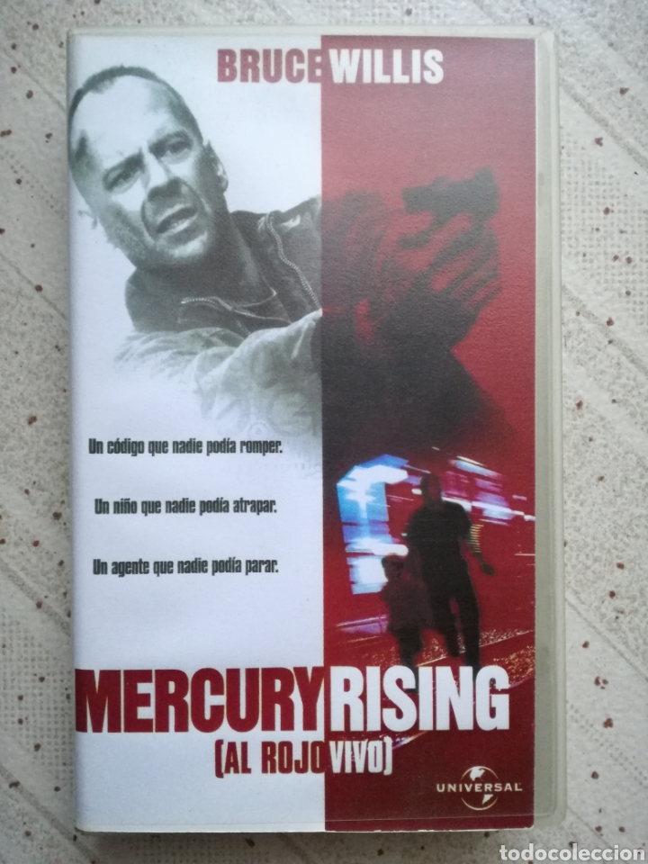 Cine: MERCURY RISING (VHS) - BRUCE WILLIS - Foto 1