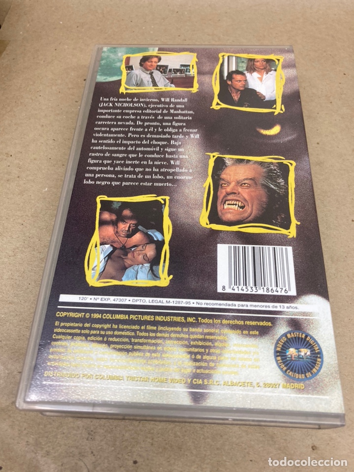 Cine: Pel&iacute;cula VHS Lobo - Foto 2