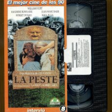 Cine: VIDEO VHS - EL MEJOR CINE DE LOS 90 INTERVIU Nº 8 / LA PESTE. Lote 365807736