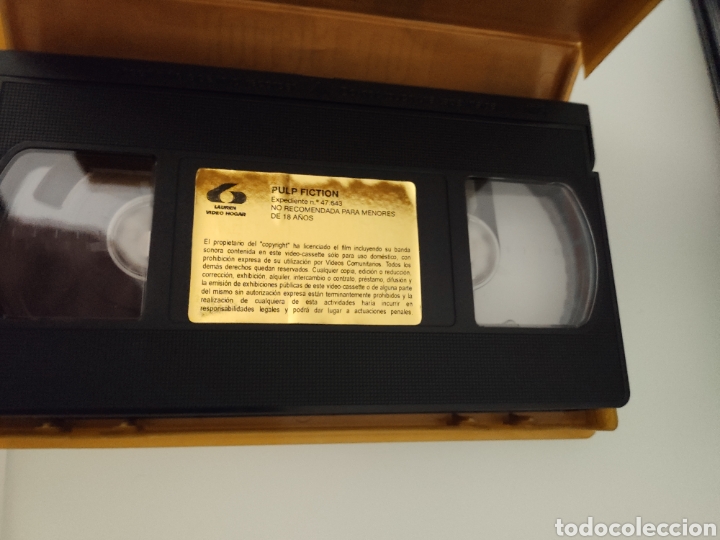 Cine: Cinta VHS Pulp Fiction - Foto 4