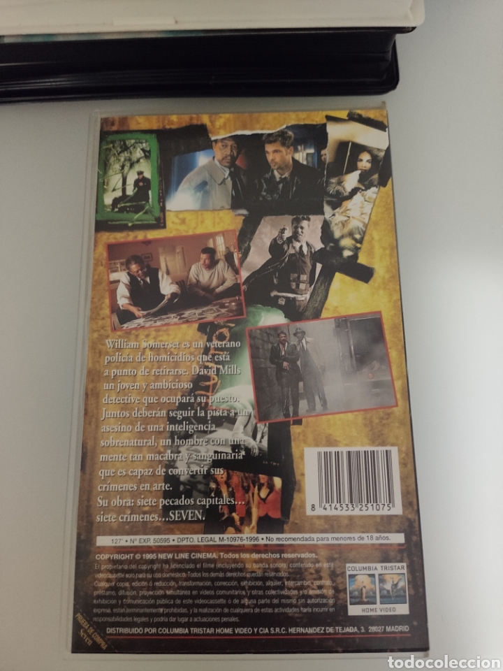 Cine: Cinta VHS Seven - Foto 3
