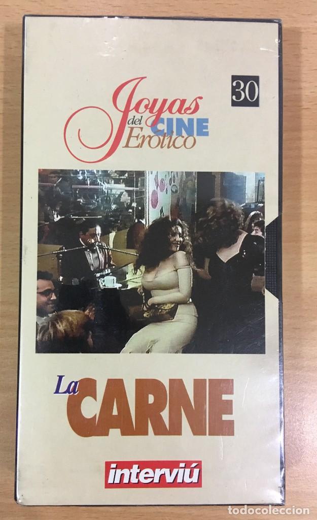 Cinema: VHS JOYAS DEL CINE ER&Oacute;TICO n&ordm; 30 - LA CARNE (1999), CON FRANCESCA DELLERA. PRECINTADO