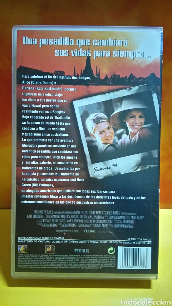 Cine: SUE&Ntilde;OS ROTOS - VHS - Foto 4