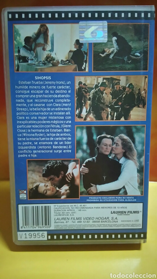 Cine: LA CASA DE LOS ESP&Iacute;RITUS - VHS - Foto 4