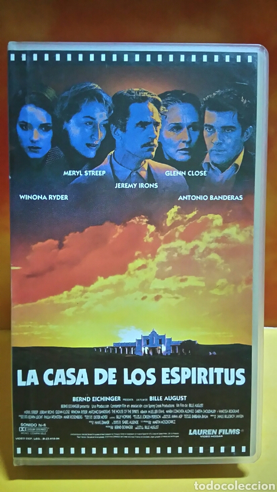 Cine: LA CASA DE LOS ESP&Iacute;RITUS - VHS - Foto 1