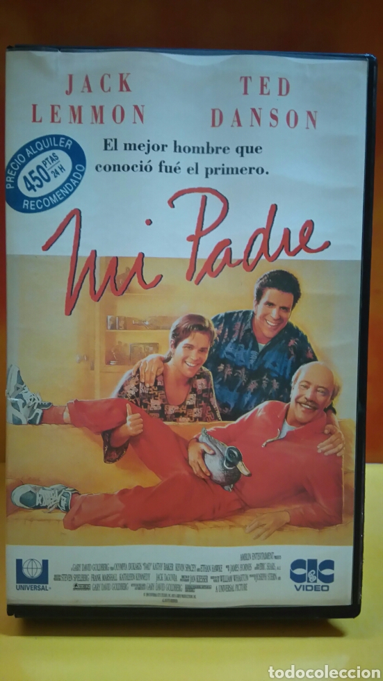 Cine: MI PADRE - Jack Lemmon, Ted Danson - VHS - Foto 1