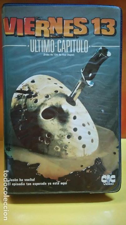 Cine: VIERNES 13 &Uacute;LTIMO CAP&Iacute;TULO - VHS - Foto 1
