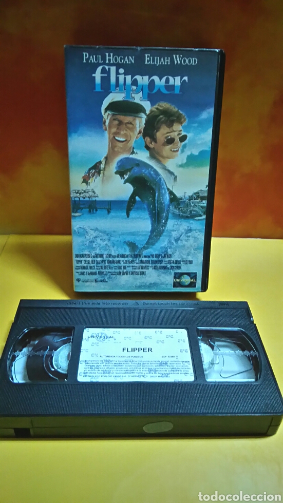 Cine: FLIPPER - PAUL HOGAN - VHS - Foto 2