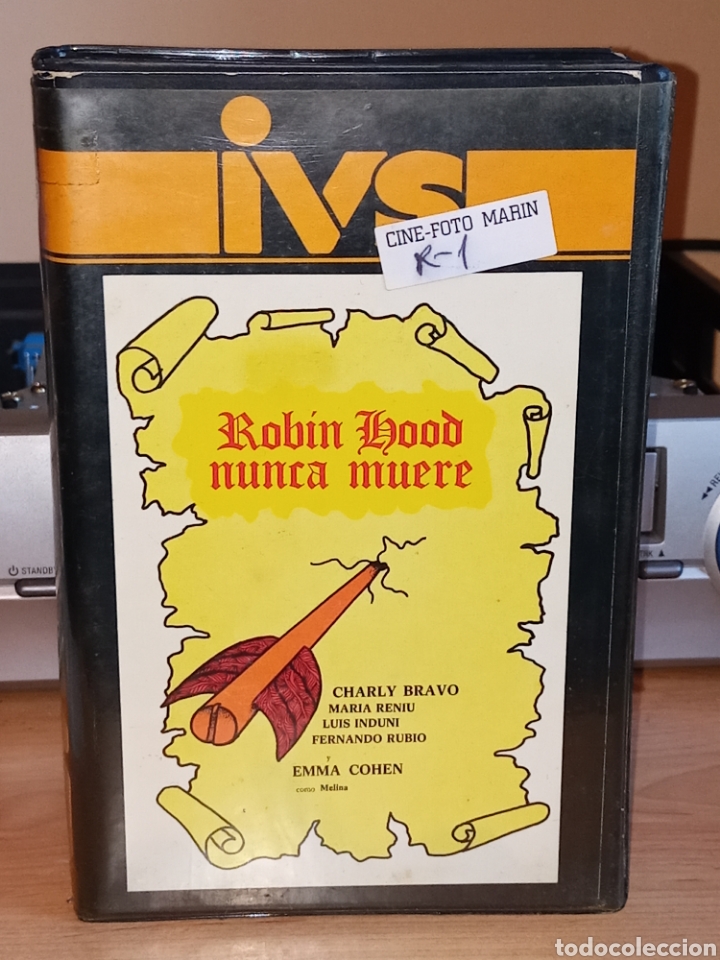Cine: Robin Hood nunca muere vhs (IVS) joya!