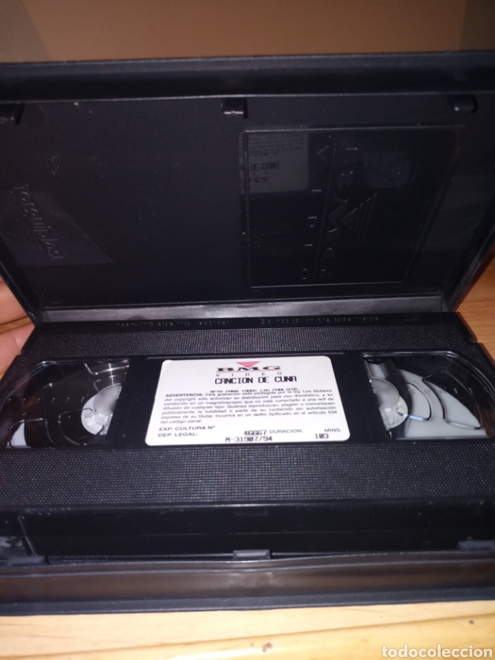 Cine: Canci&oacute;n de cuna vhs - Foto 3
