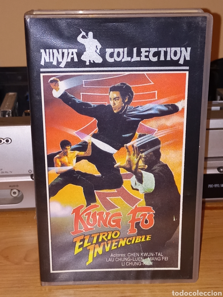 Cine: Kung Fu El trio invencible vhs