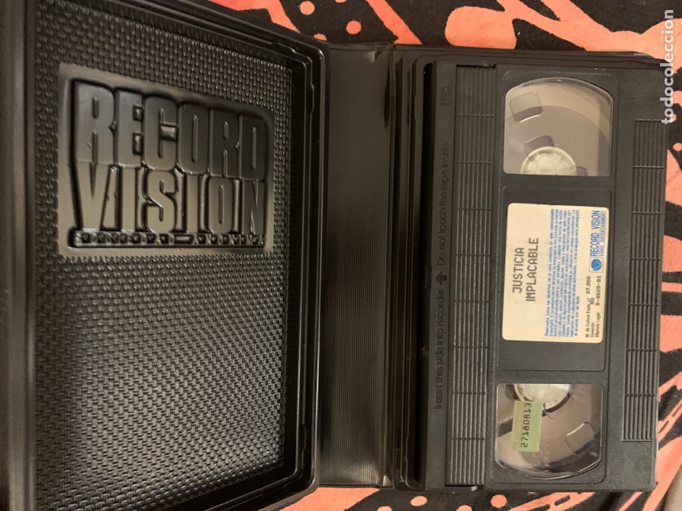 Cine: Justicia implacable vhs r&eacute;cord visi&oacute;n - Foto 3