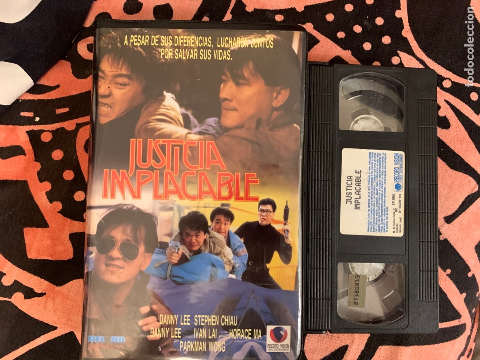 Cine: Justicia implacable vhs r&eacute;cord visi&oacute;n - Foto 1