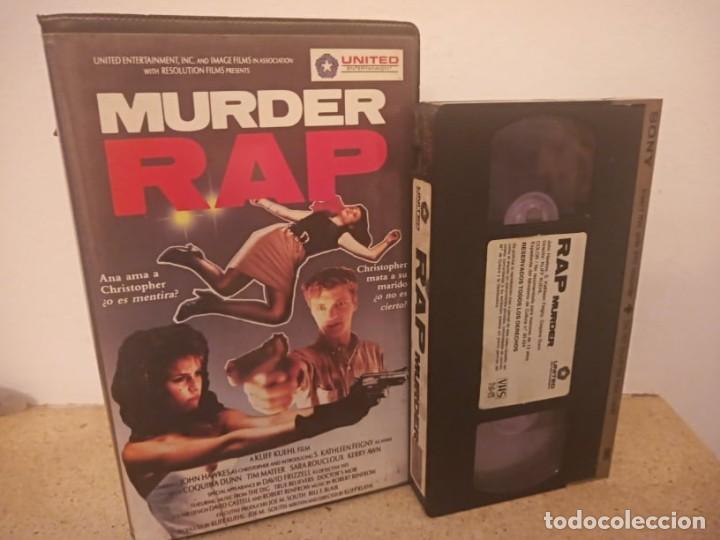 Cine: MURDER RAP VHS - THRILLER OCHENTERO - Foto 1