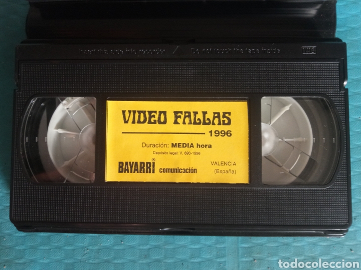 Cine: FALLAS 96 VIDEO VHS - Foto 4