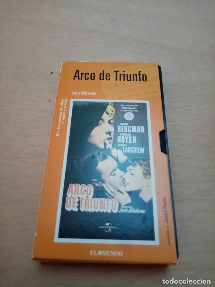 Cine: ARCO DE TRIUNFO. C1VHS - Foto 1