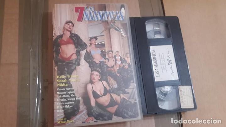 LAS 7 MAGNIFICAS VHS ADULTOS KELLY TRUMP (Cine - Películas - VHS)