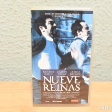 Cine: PELÍCULA EN VHS: NUEVE REINAS. Lote 241389225