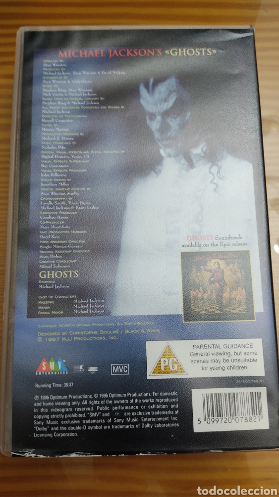 Cine: Pelicula vhs MICHAEL JACKSON &rdquo;GHOSTS - Foto 2