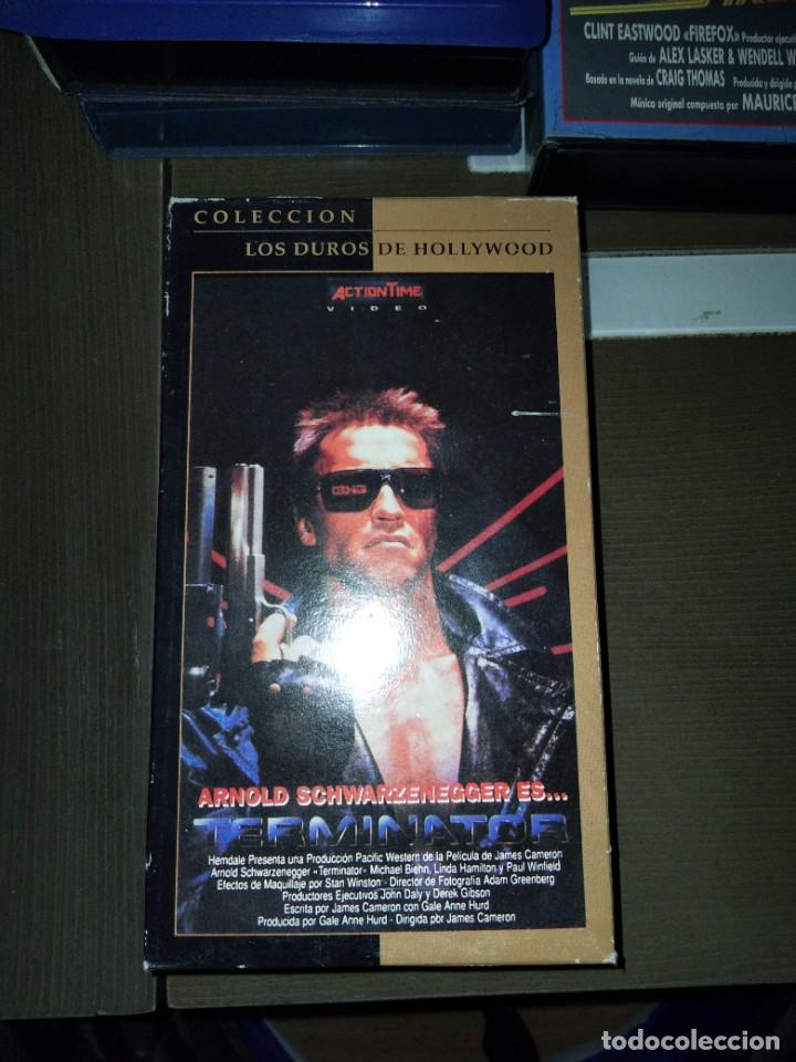 Cine: Terminator + perseguido , vhs