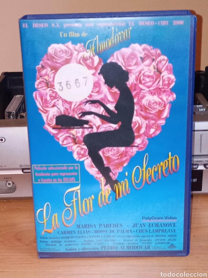 Cine: La flor de mi secreto vhs