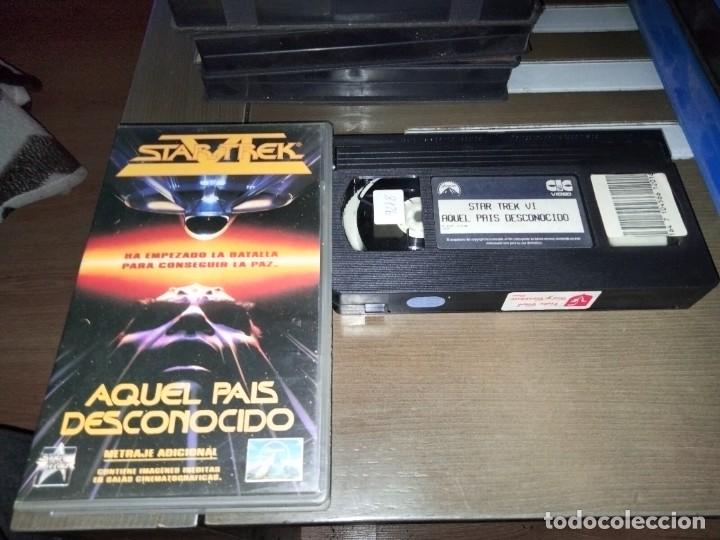 Cine: Star trek aquel pa&iacute;s desconocido, vhs