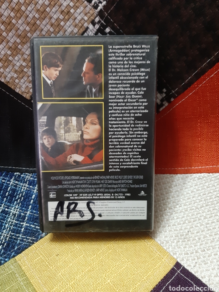 Cine: VHS El Sexto Sentido - Foto 2