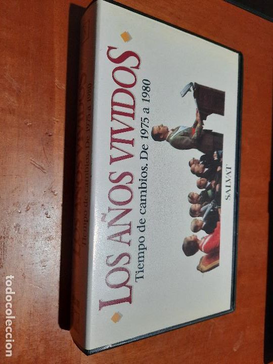 Cinema: LOS A&Ntilde;OS VIVIDOS. 7-8-9. TRES DVD&acute;S. SALVAT. VHS EN BUEN ESTADO.