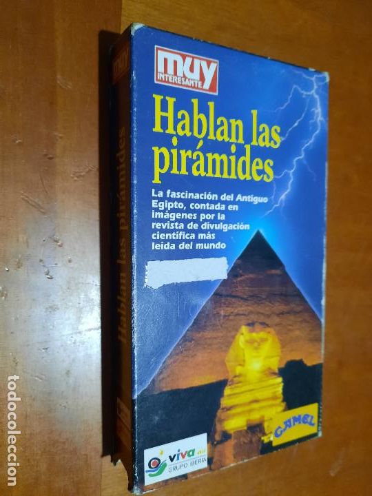 Kino: HABLAN LAS PIRAMIDES. MUY INTERESANTE. EN CART&Oacute;N. VHS EN BUEN ESTADO. CART&Oacute;N CON TARAS.