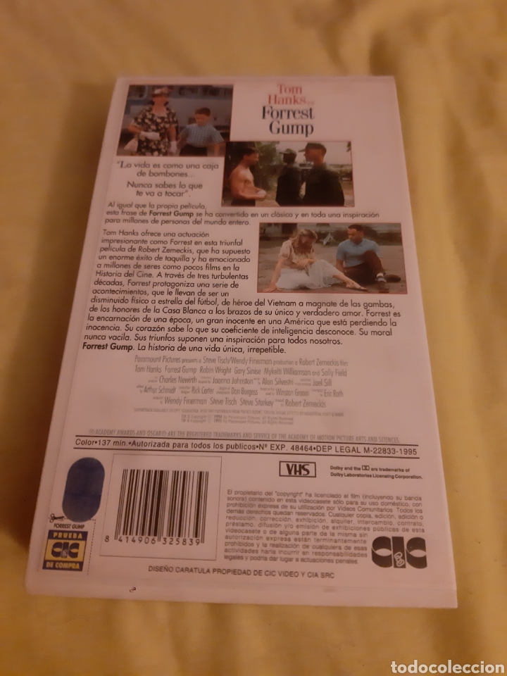 Cine: VHS Forrest Gump - Foto 2