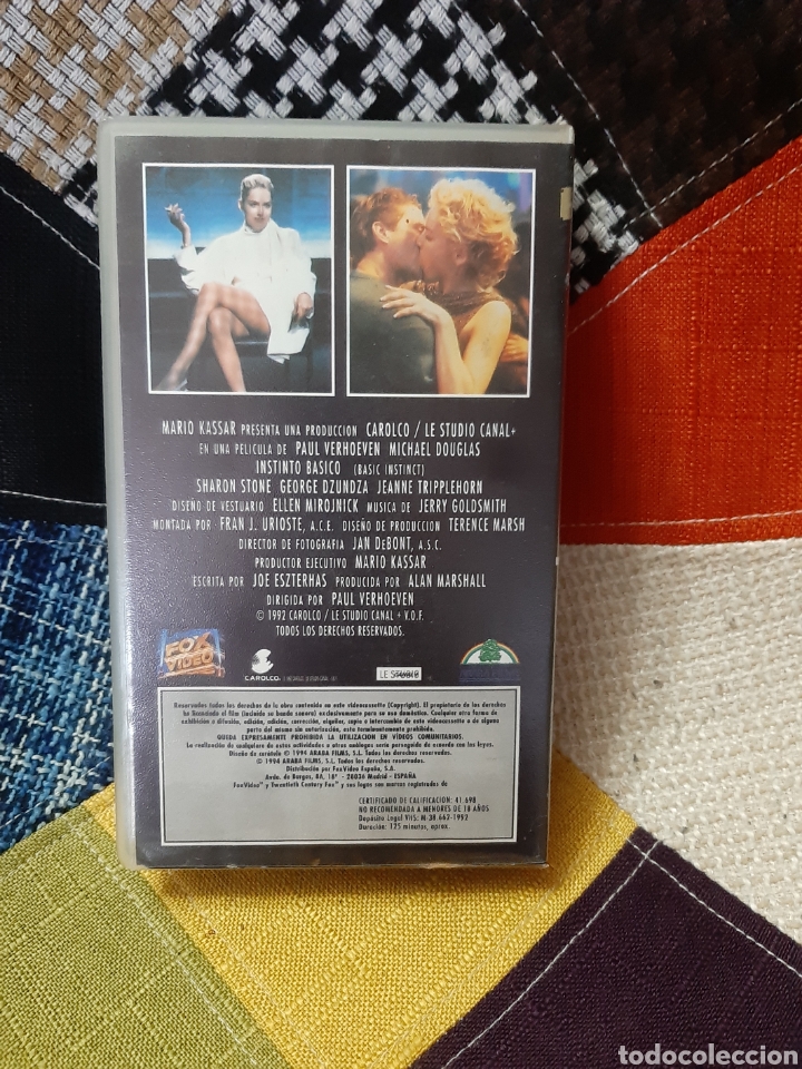 Cine: VHS Instinto B&aacute;sico - Foto 2