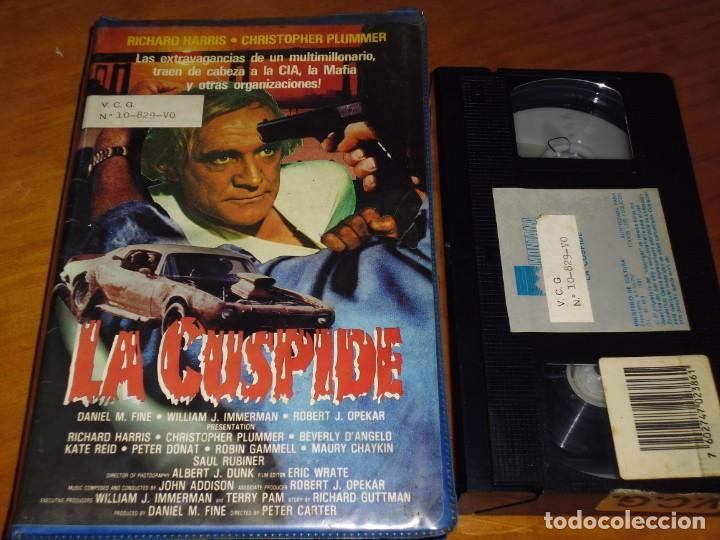 Cine: LA CUSPIDE - PETER CARTER , RICHARD HARRIS , CHRISTOPHER PLUMMER - VHS - Foto 1