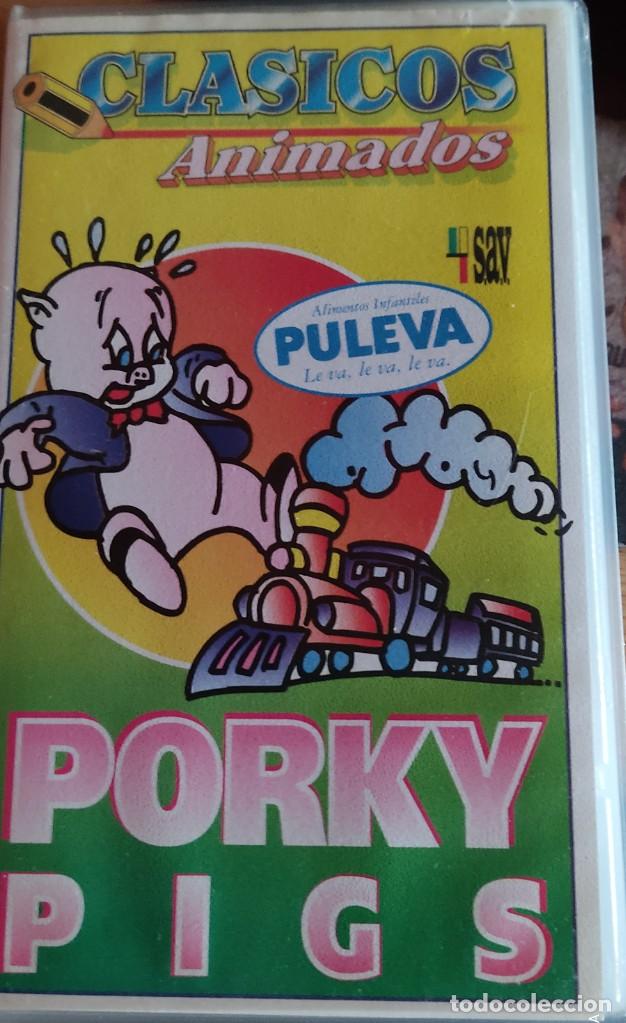 Cine: PORKY PIGS CLASICOS ANIMADOS video vhs